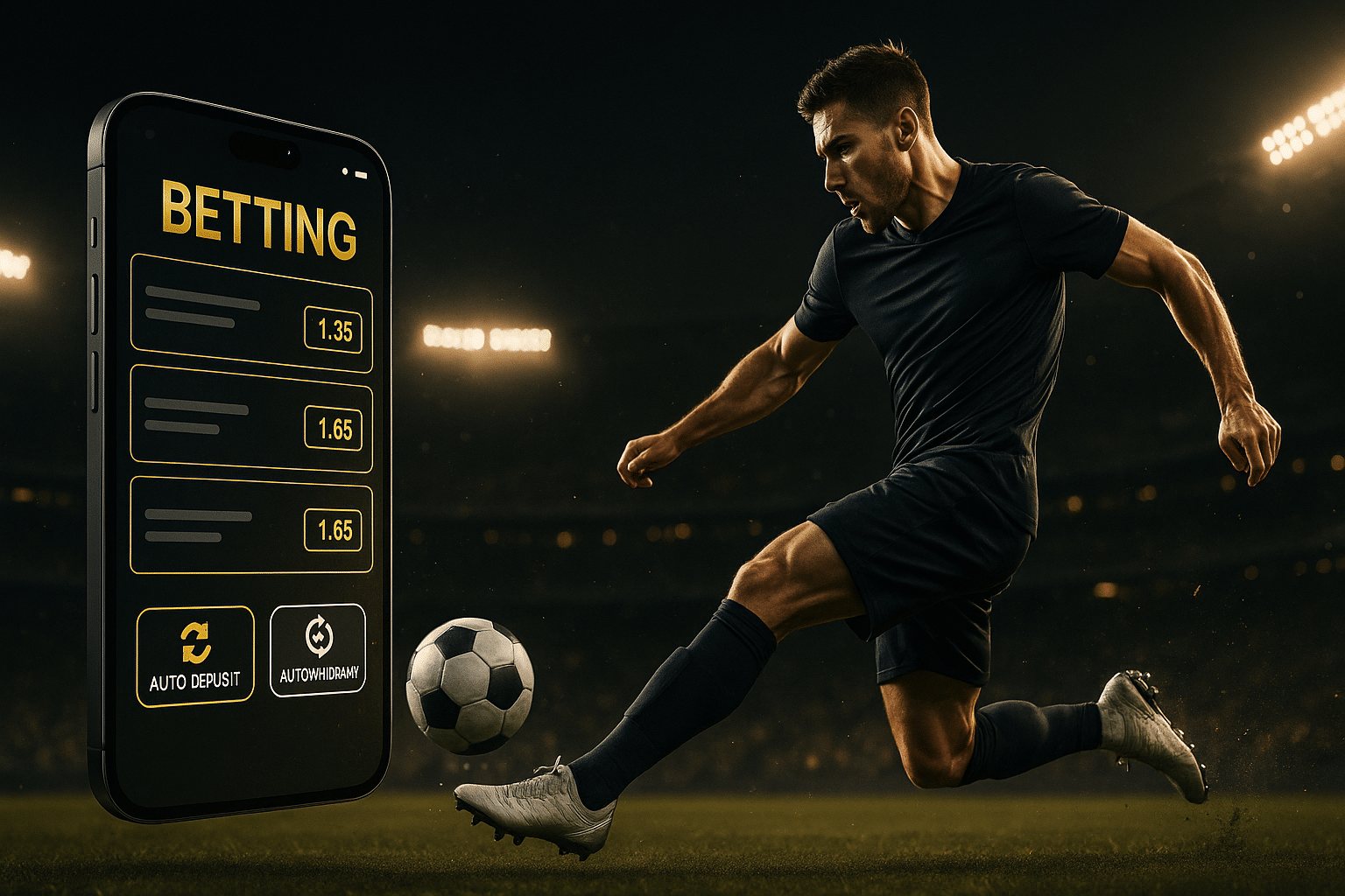 ภาพประกอบเทคนิคแทงบอลมือถือ บิลเดี่ยว สเต็ป และบอลสด ด้วย แทงบอล มือถือ ฝากถอนออโต้