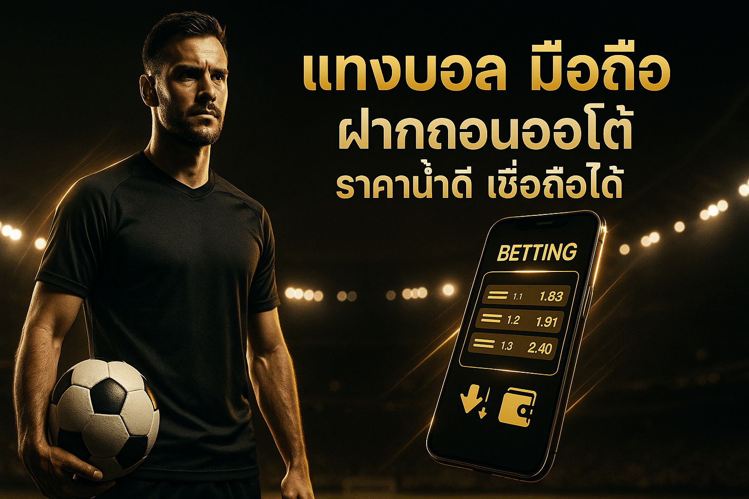 แทงบอล มือถือ ฝากถอนออโต้