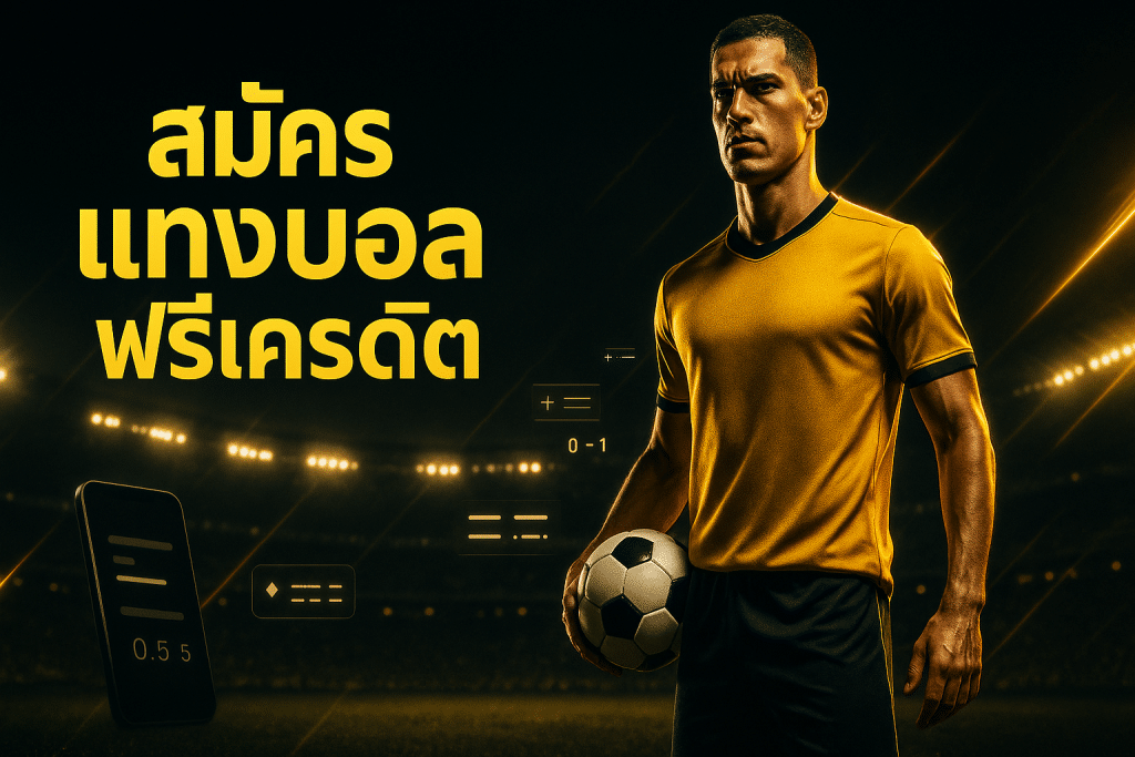 สมัคร แทงบอล ฟรีเครดิต