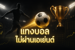 แทงบอล ไม่ผ่านเอเย่นต์